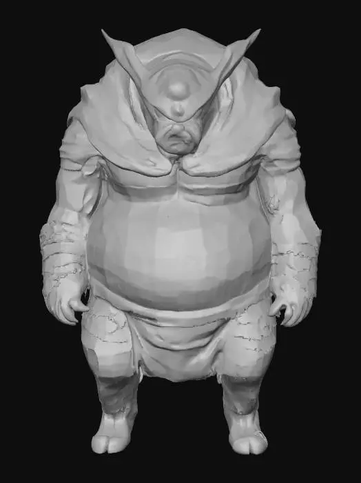 3D model for Demonic Warrior