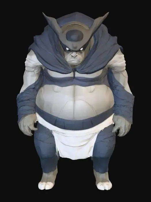 3D model for Demonic Warrior