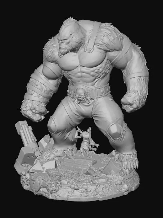 3D model for Goliath Unleashed