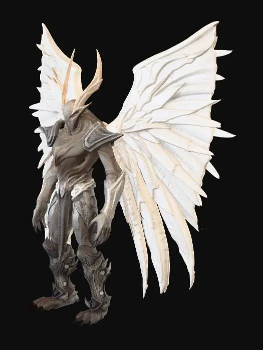 3D model for create me a 3d model of a nephilim