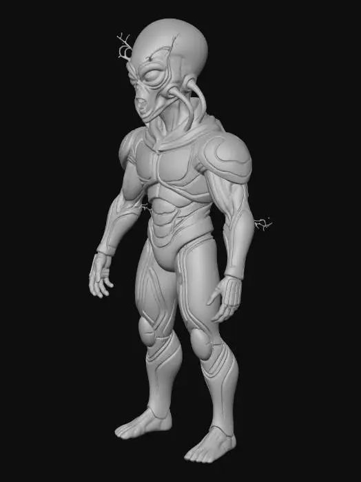 3D model for Neon Sentinel