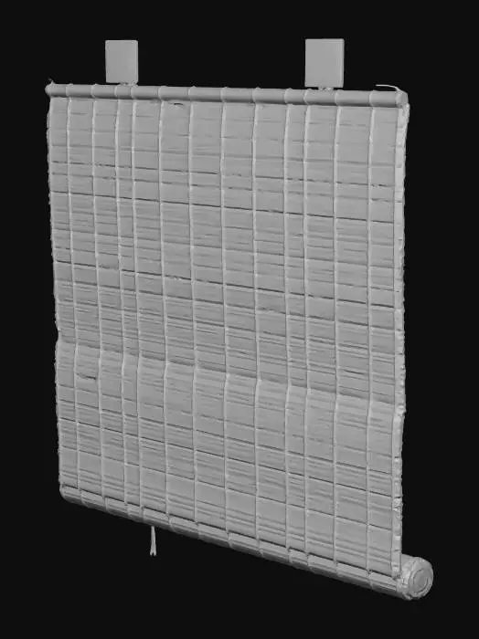 3D model for Bamboo Roll-Up Window Shade