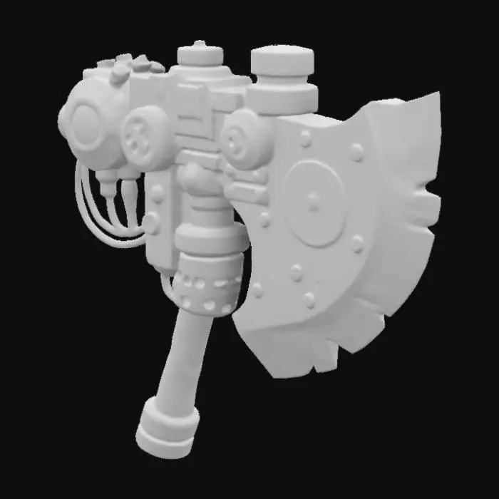 3D model for Nuclear Battleaxe