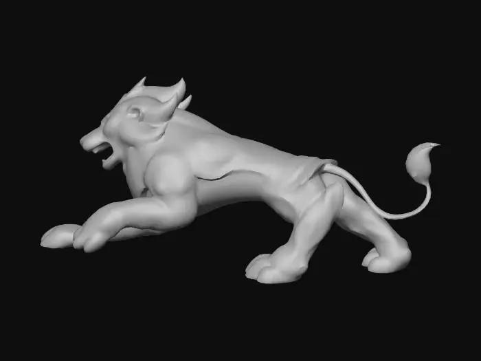 3D model for Golden Lion Avatar