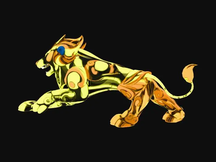 3D model for Golden Lion Avatar