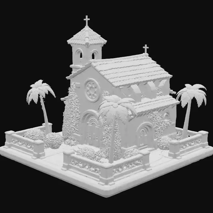 3D model for Sunny Mission Church