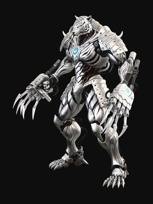 3D model for Neon Tiger Colossus