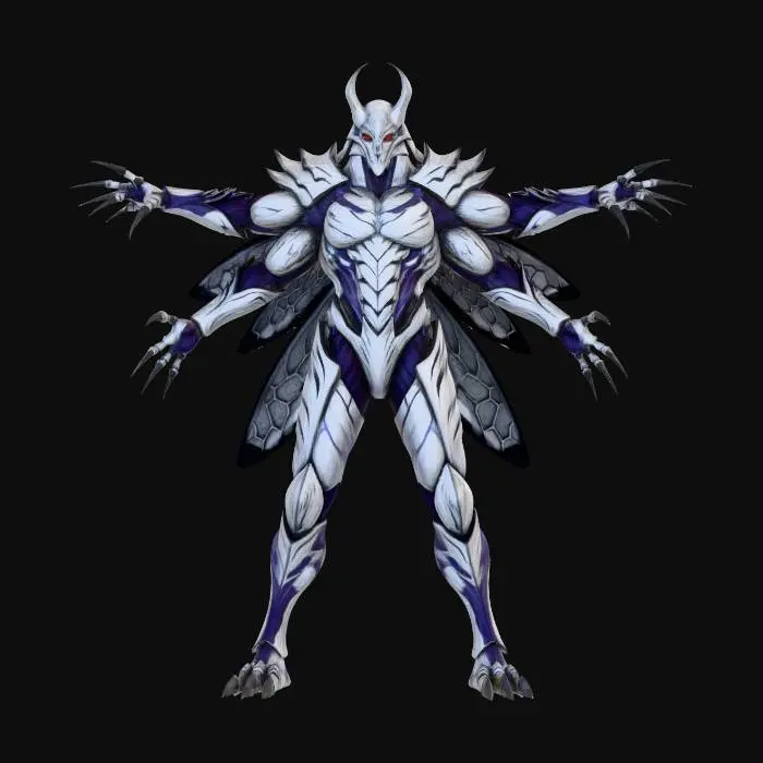 3D model for Crystalwing Sentinel