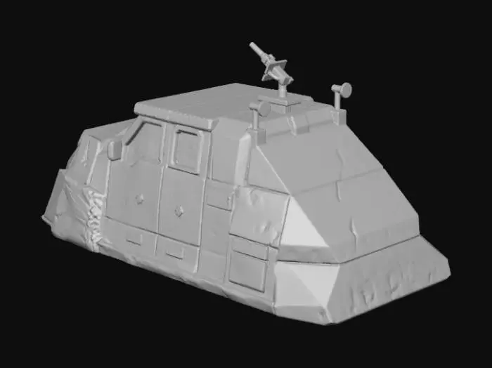 3D model for Gull Wing Rover Blueprint