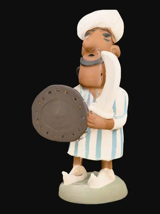 3D model for Warrior Figurine