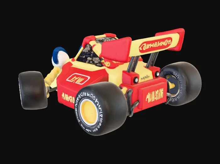 3D model for F Type The Nintendo Race Kart