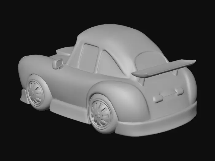 3D model for Orange Speedster