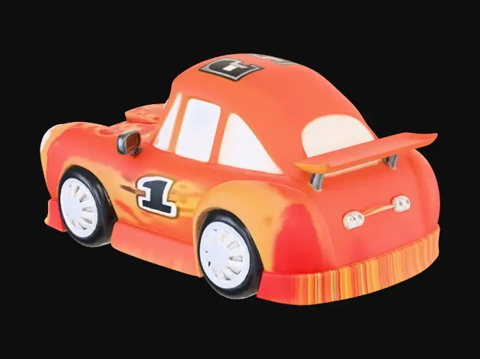 3D model for Orange Speedster