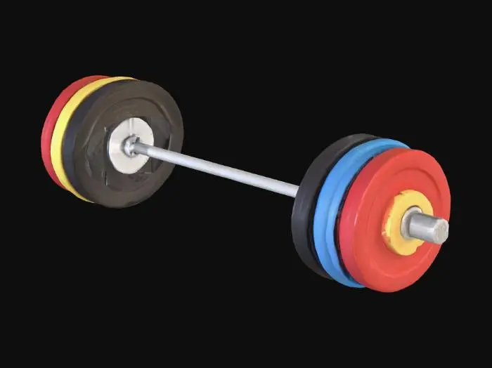3D model for bilanciere olimpionico