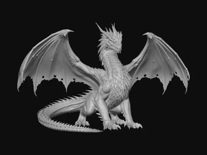 3D model for Shadow Drake