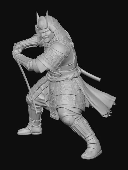 3D model for Samurai Stance