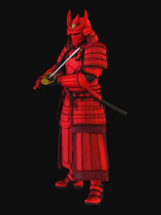 3D model for Crimson Guardian
