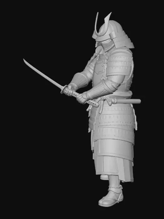 3D model for Crimson Warrior