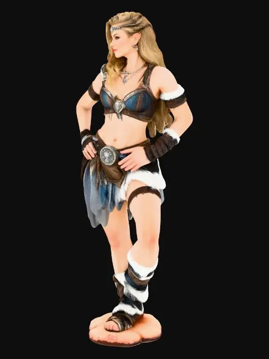3D model for Warrior Elegance