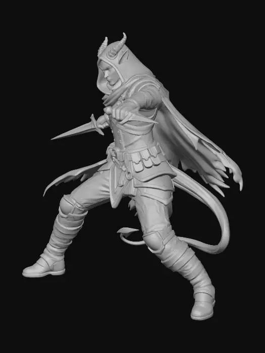 3D model for Nightshade Assassin