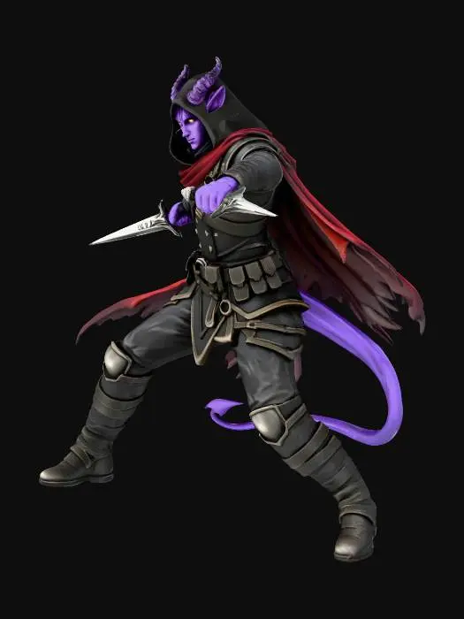 3D model for Nightshade Assassin