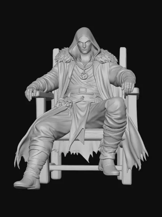 3D model for Dark Throne Sorcerer