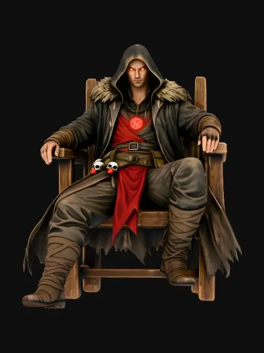 3D model for Dark Throne Sorcerer