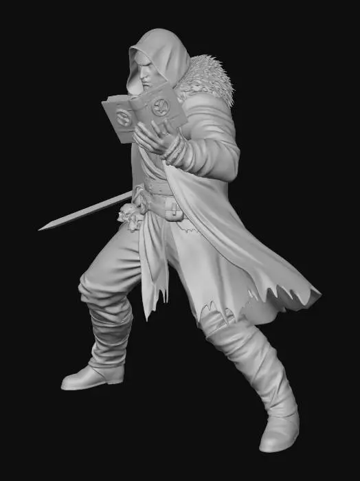 3D model for Dark Sorcerer Unleashed