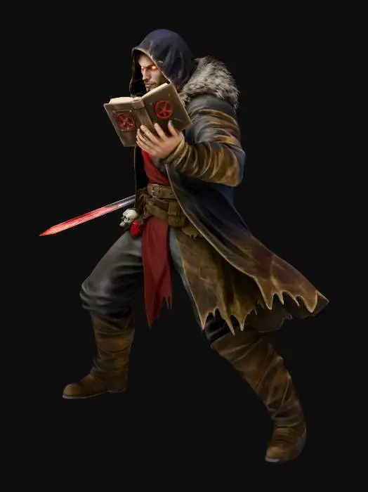 3D model for Dark Sorcerer Unleashed