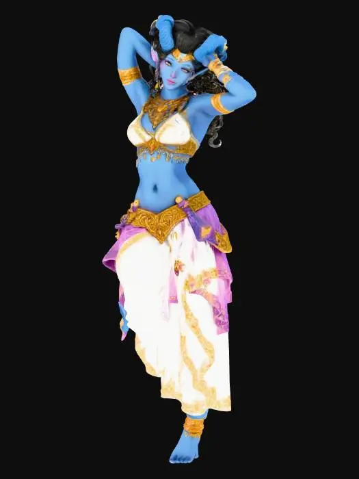 3D model for Mystical Dancer