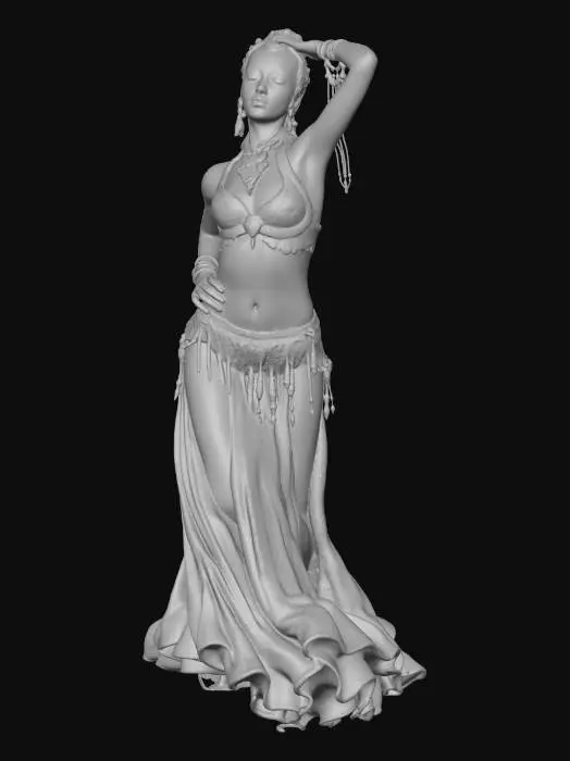 3D model for Dancer in Red