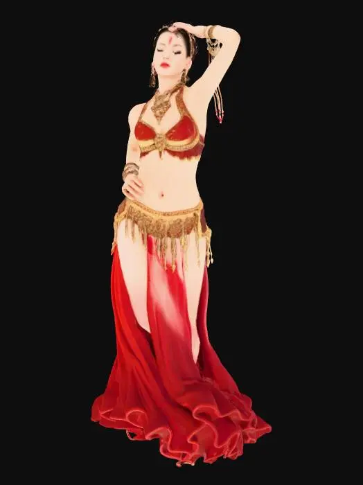 3D model for Dancer in Red