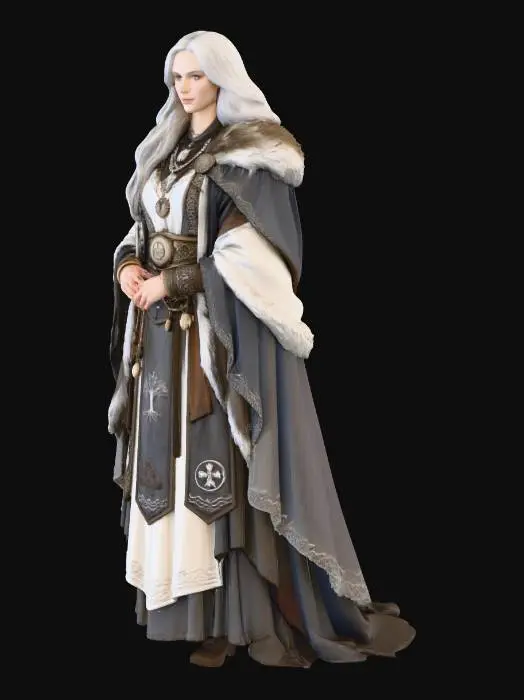 3D model for Ethereal Guardian