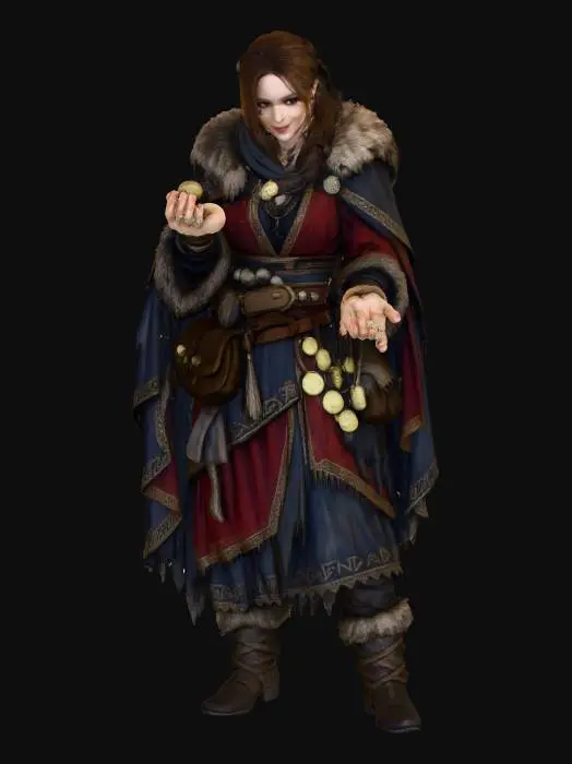 3D model for Mystic Merchant