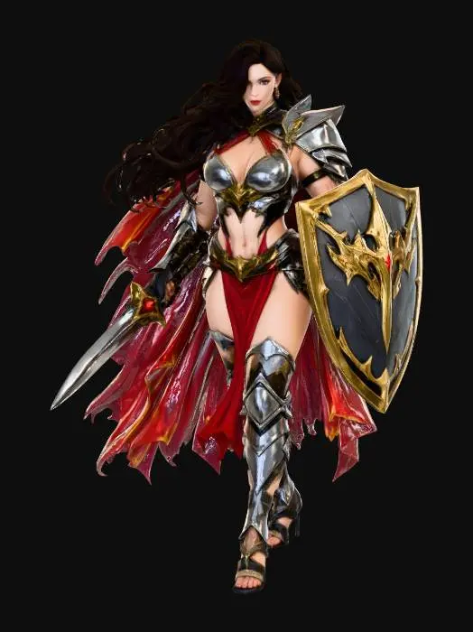 3D model for Valkyrie Sentinel