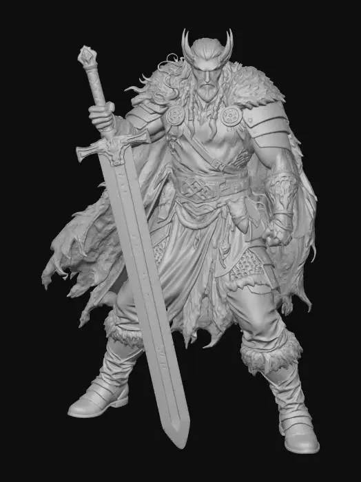 3D model for Frostbane Warrior