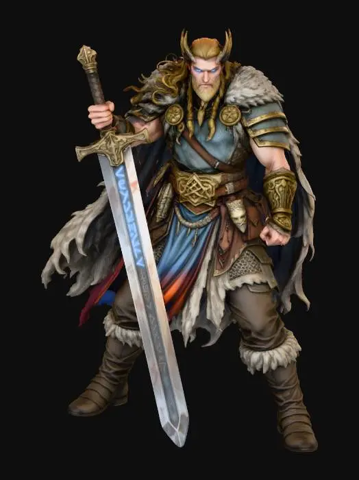 3D model for Frostbane Warrior