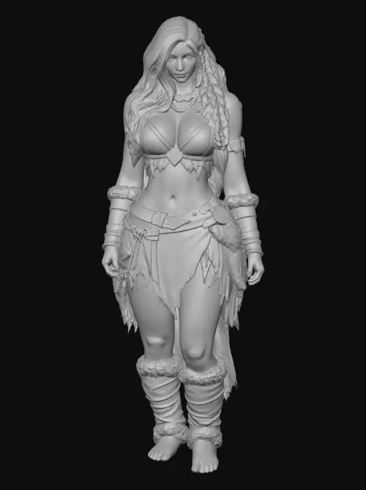 3D model for Valkyrie Warrior