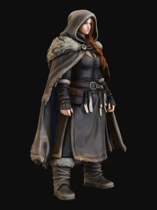 3D model for Nomadic Wanderer