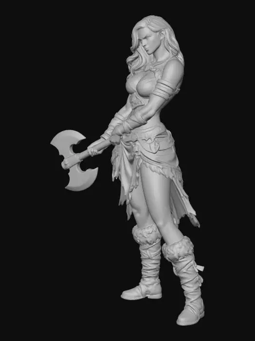 3D model for Warrior's Strength