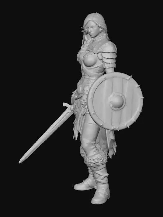 3D model for Valkyrie Warrior