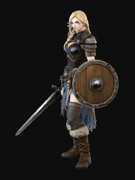 3D model for Valkyrie Warrior