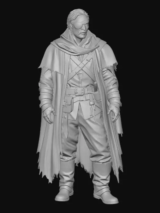 3D model for Rugged Wanderer