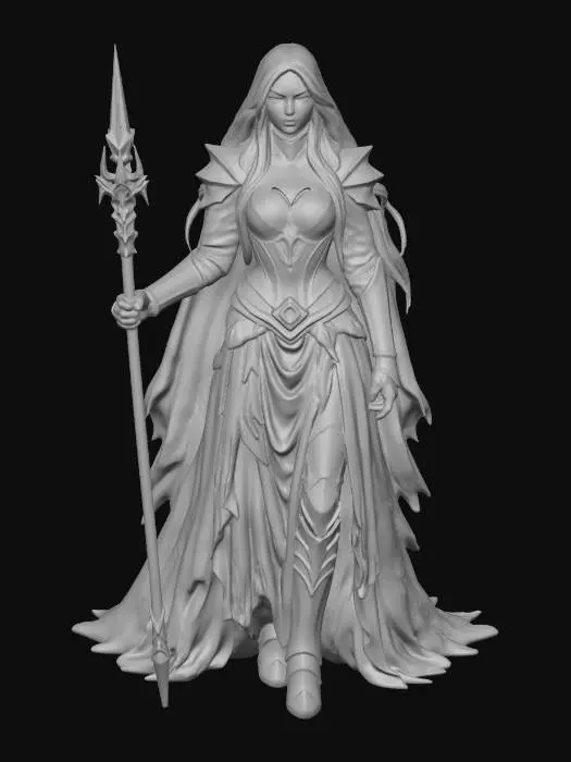3D model for Dark Enchantress