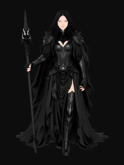 3D model for Dark Enchantress