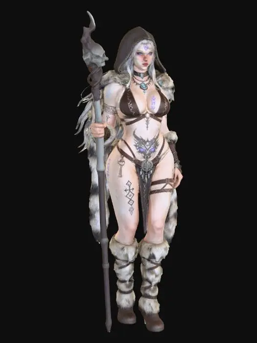 3D model for Enchantress of the North