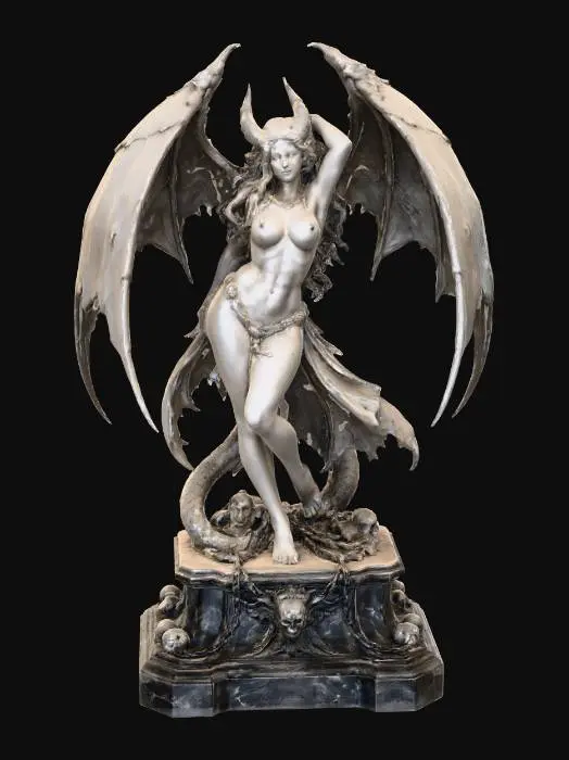 3D model for Serpent-Winged Temptress