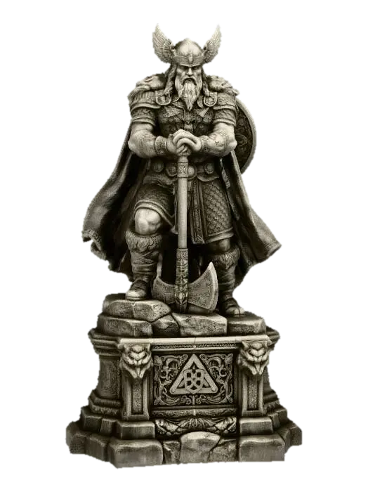 Valhalla Sentinel - Meshy AI 3D RPG-karaktär