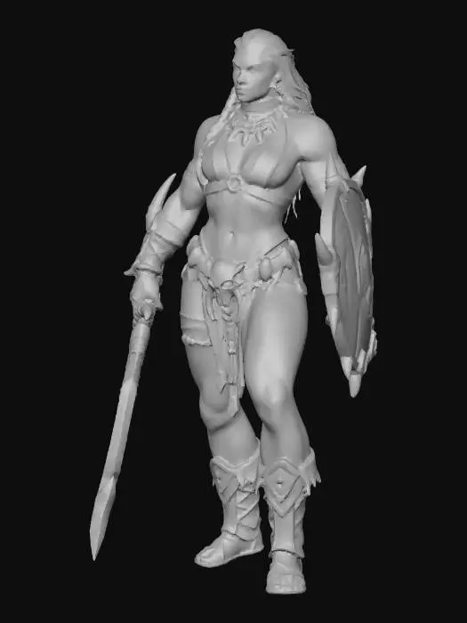 3D model for amazone