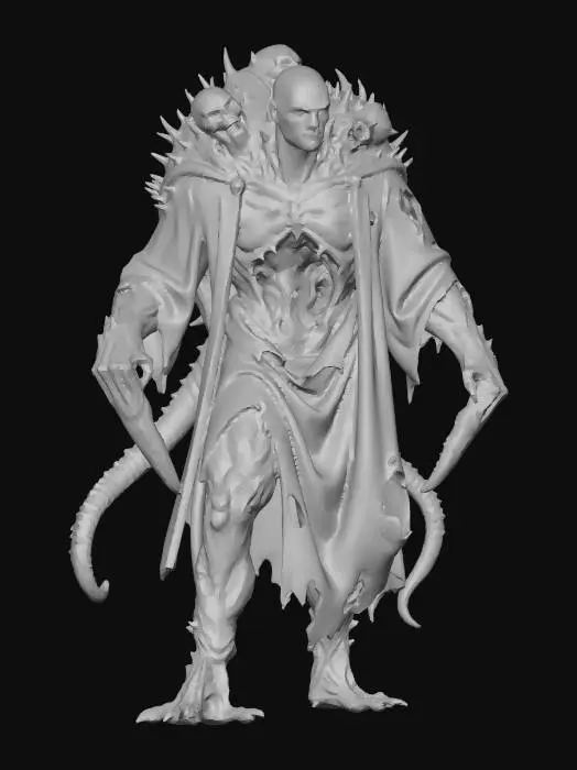 3D model for Spinebound Harbinger